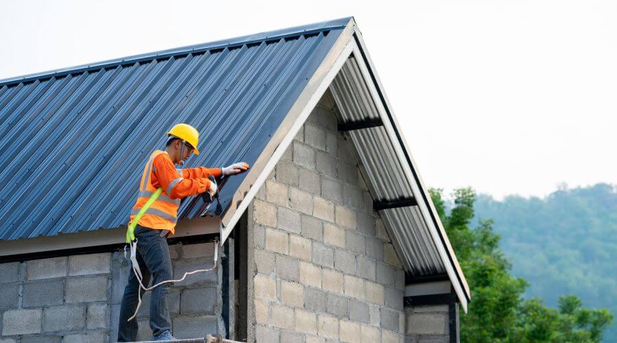 Professional gutter cleaning in Corea, ME